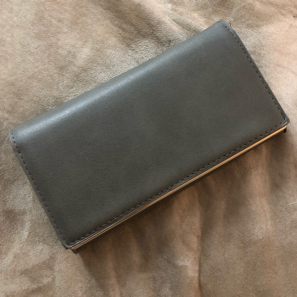Gray wallet